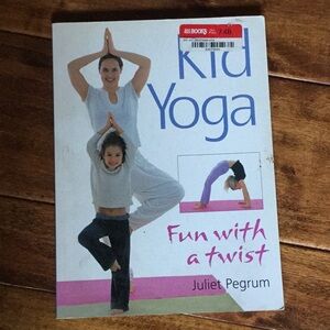 Kid yoga book New Years resolution fitness cabin lodge